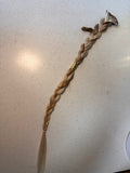 Clip on braid hair extension